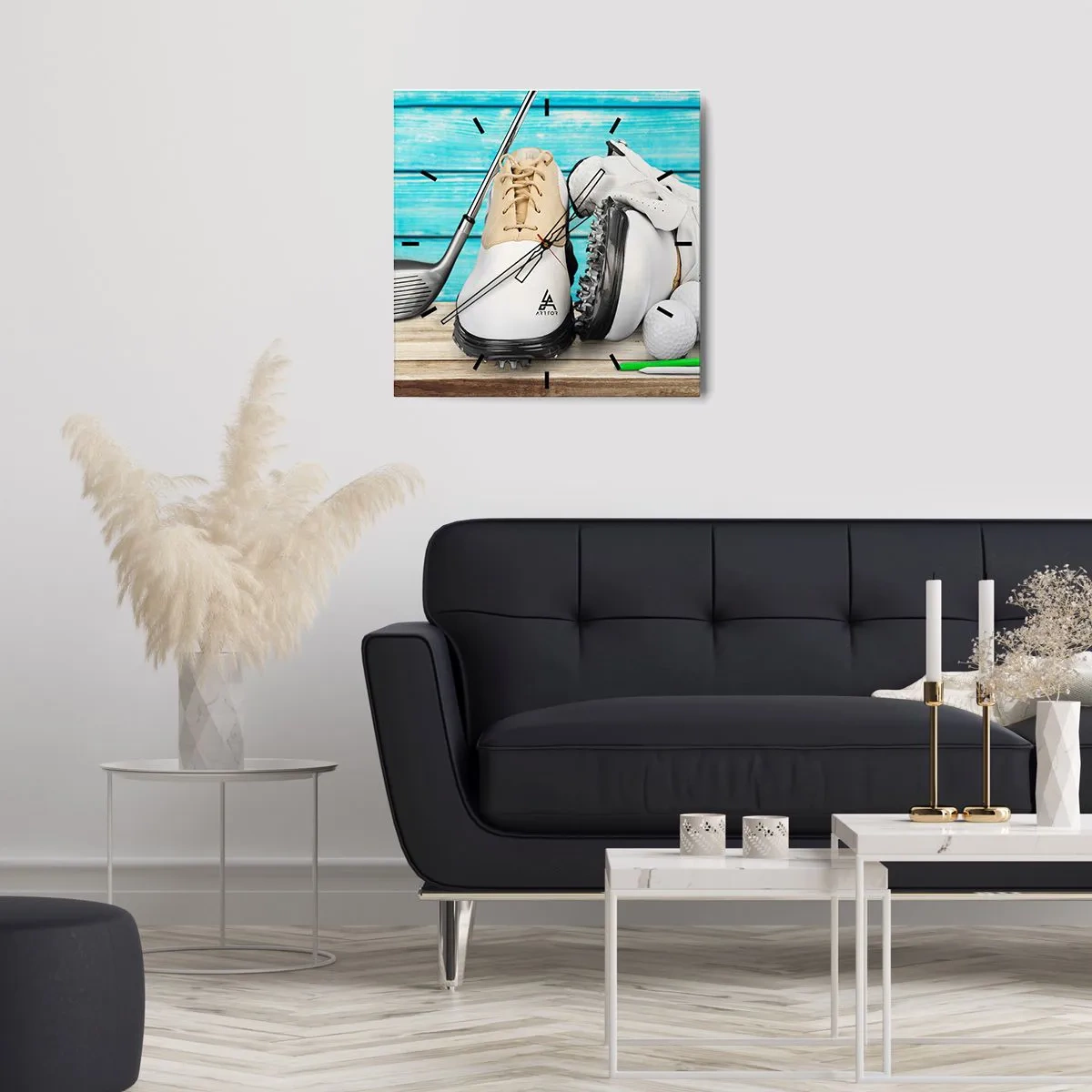 Nástěnné hodiny - Všechno připraveno - 30x30 cm