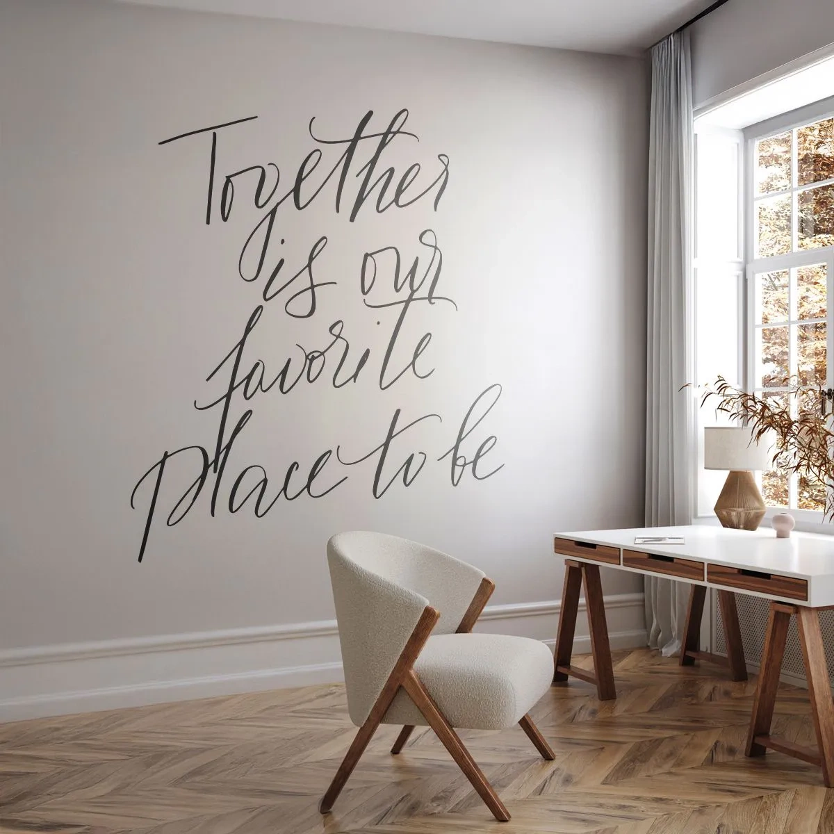 Fototapeta Premium Sand - Cítíte to také? - Typografie, Afirmace, Maxim - 300x210 cm