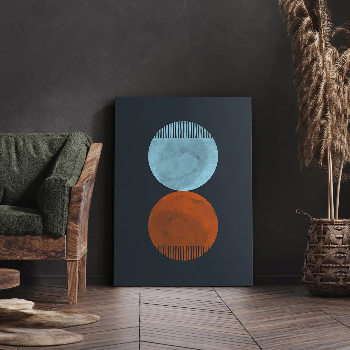 Obraz na plátně - Pouze geometrie? - 50x70 cm