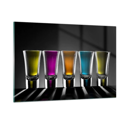 Obraz na skle - Barvy radosti - 120x80 cm