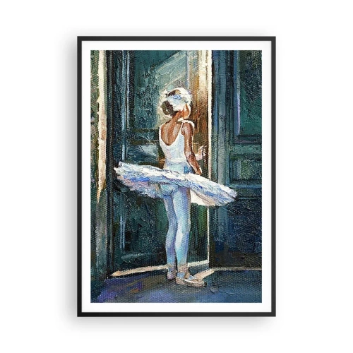 Plakát v černém rámu - Před představením - 70x100 cm