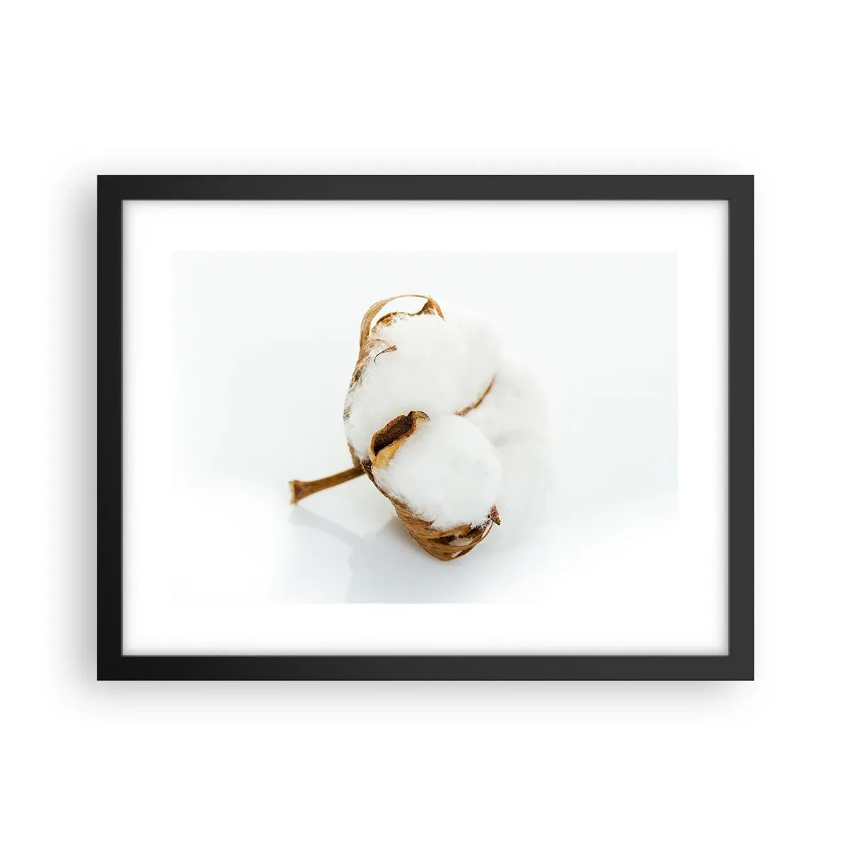 Plakát v černém rámu - Měkká od přírody - 40x30 cm
