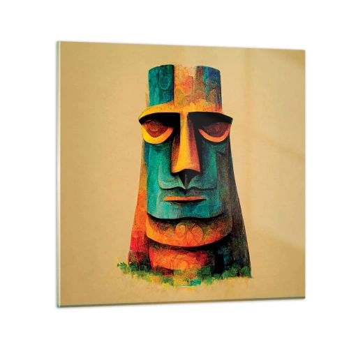Obraz na skle - Sošný, ale sympatický - 50x50 cm