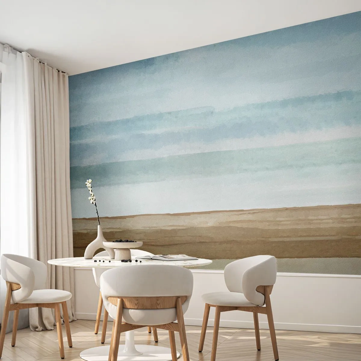 Fototapeta Premium Canvas - Utěšení - Abstrakce, Pobřeží, Pláž - 500x350 cm