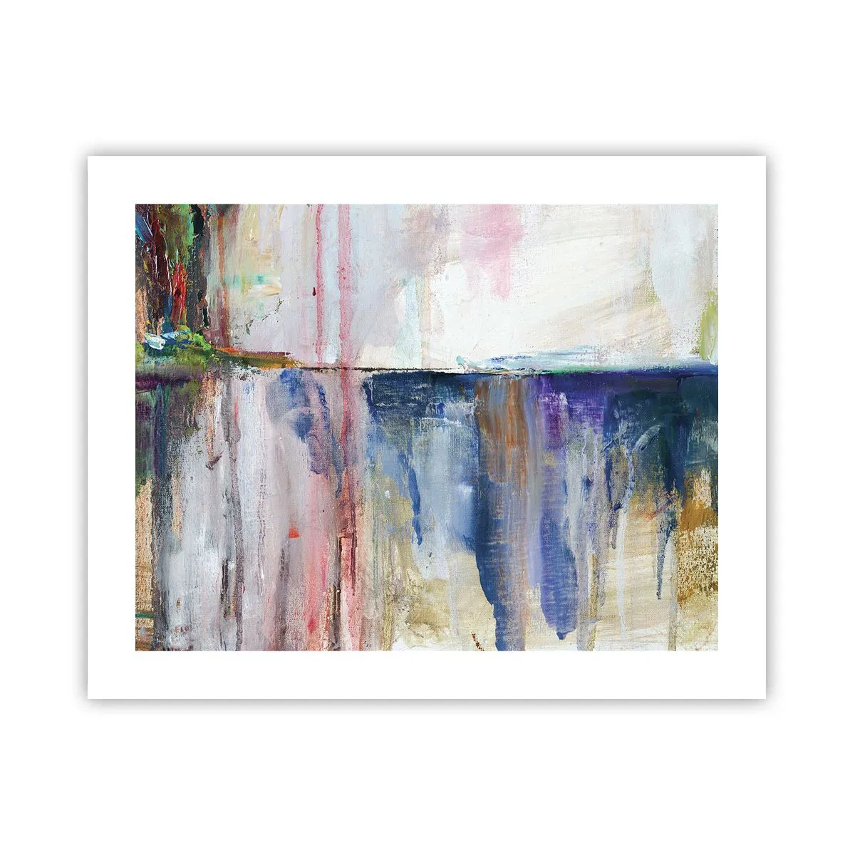 Plakát - Barevné dojmy a asociace - 50x40 cm