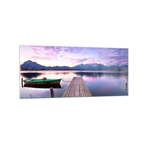 Obraz na skle - Přátelské ticho - 120x50 cm