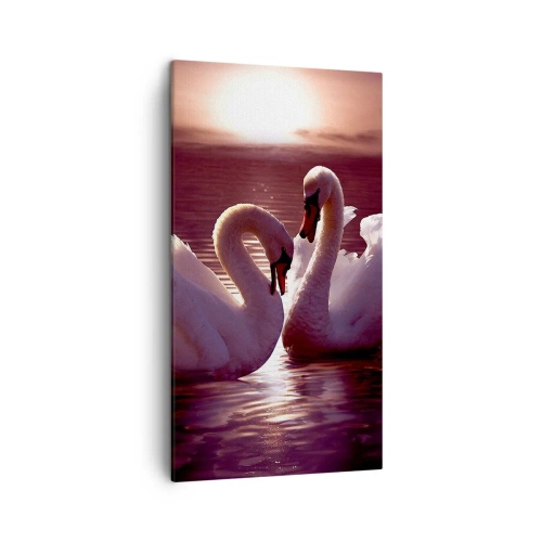 Obraz na plátně - Dokud nás smrt nerozdělí - 45x80 cm