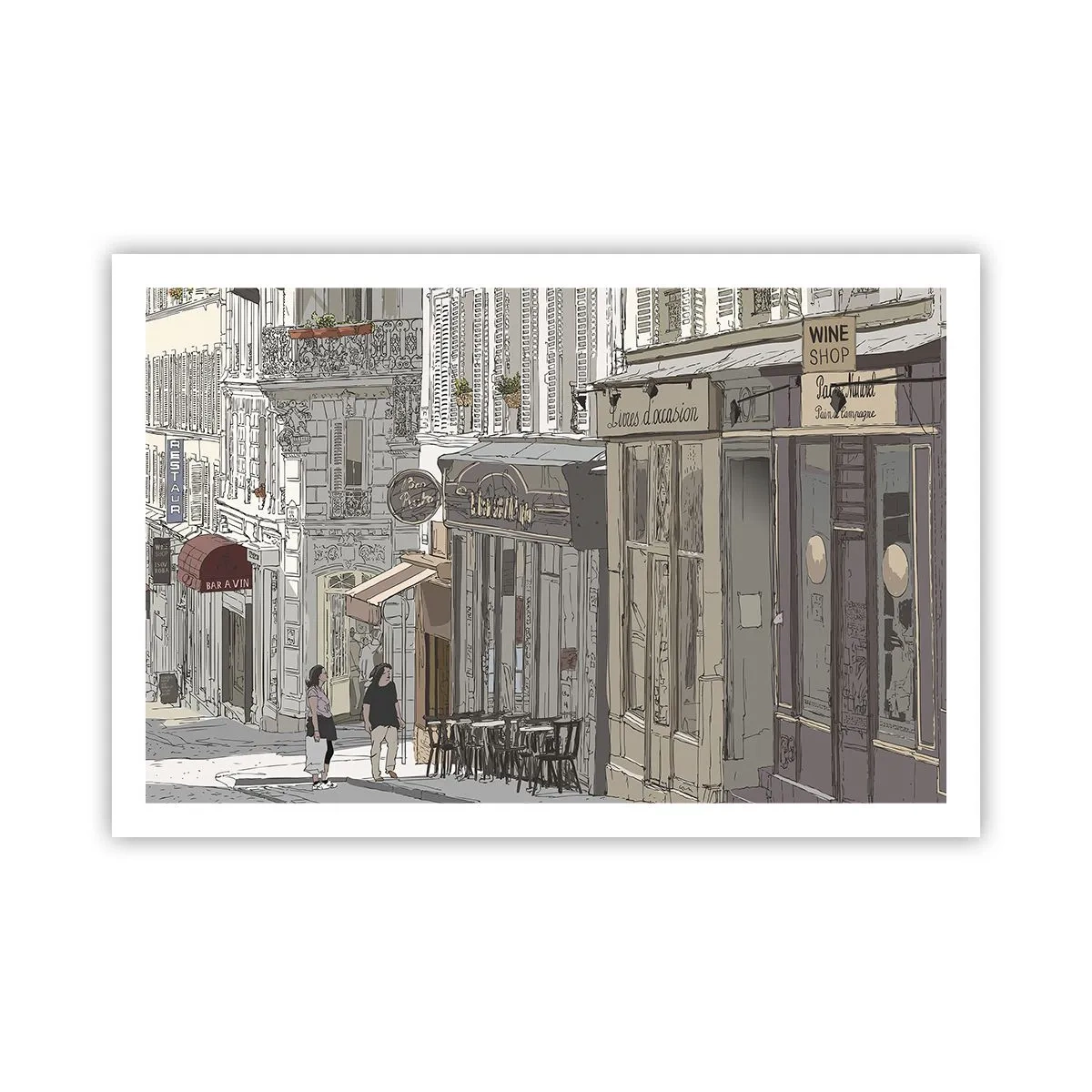 Plakát - Městské radosti - 91x61 cm