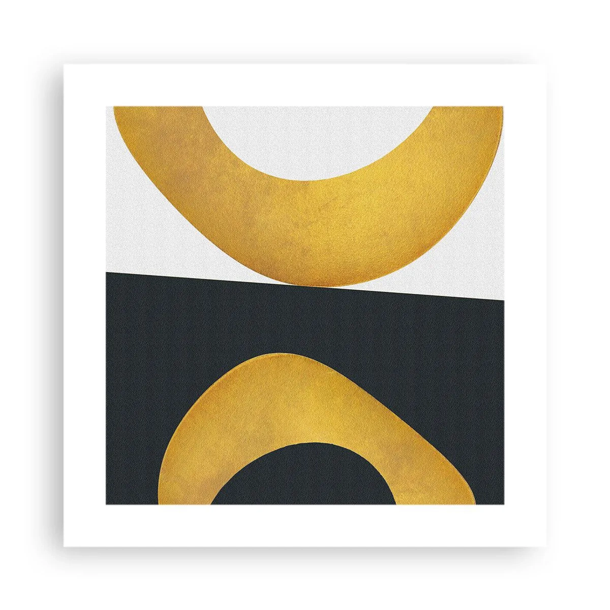 Plakát - Zaprvé: zlato - 40x40 cm