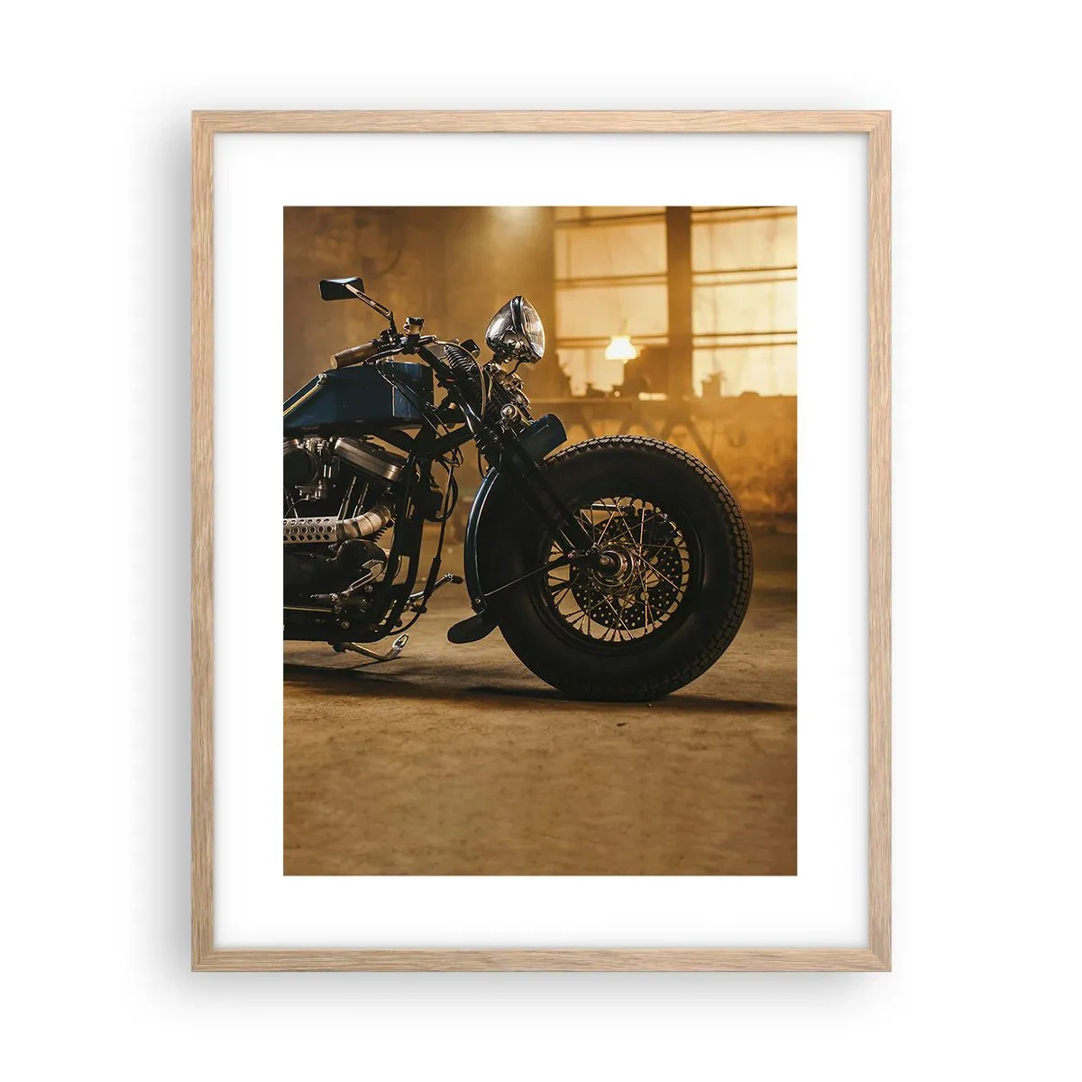 Plakát v rámu světlý dub - Mohu všechno - 40x50 cm