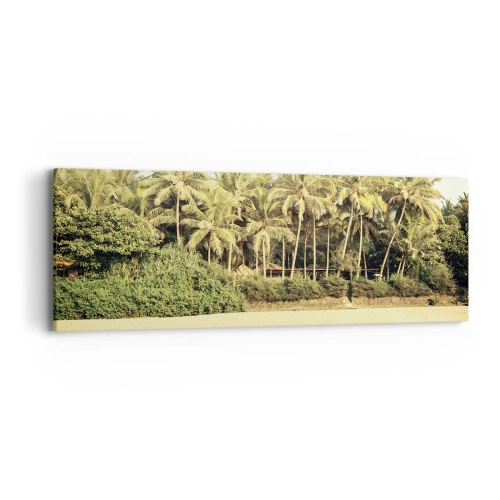 Obraz na plátně - Co třeba tady? - 90x30 cm