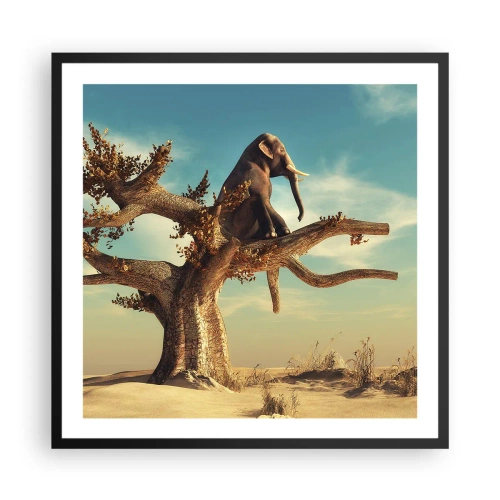 Plakát v černém rámu - Nový úhel pohledu - 60x60 cm