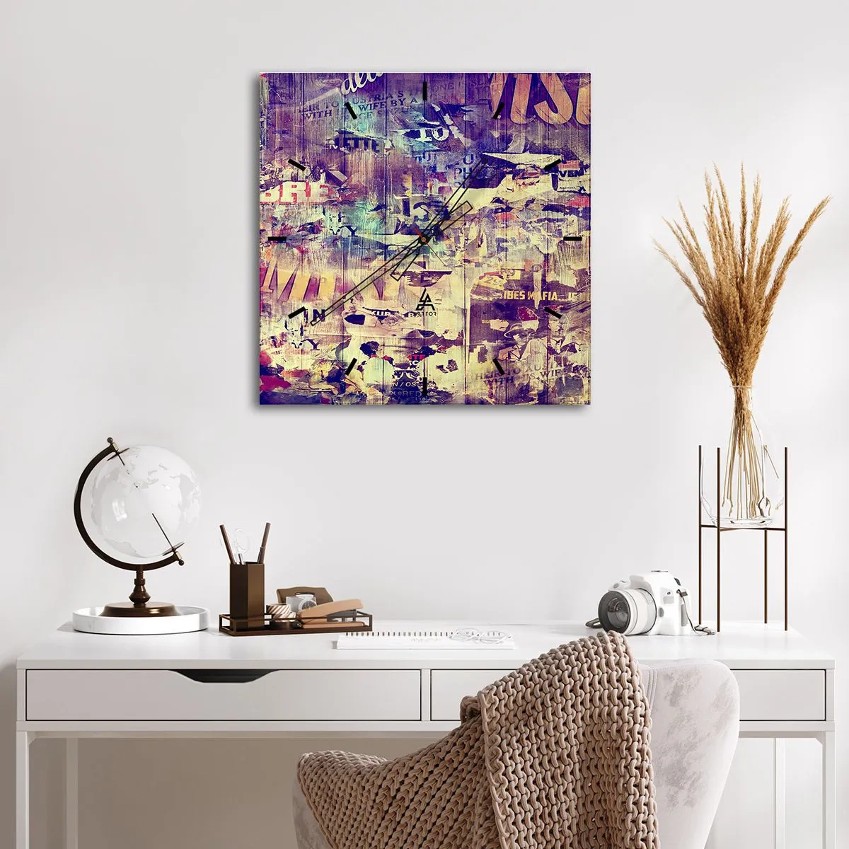 Nástěnné hodiny - A tohle zůstane - 30x30 cm