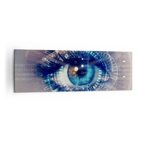 Obraz na plátně - Myslíš si, že mě znáš - 160x50 cm