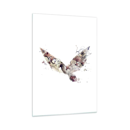 Obraz na skle - Vzdušný poutník - 50x70 cm