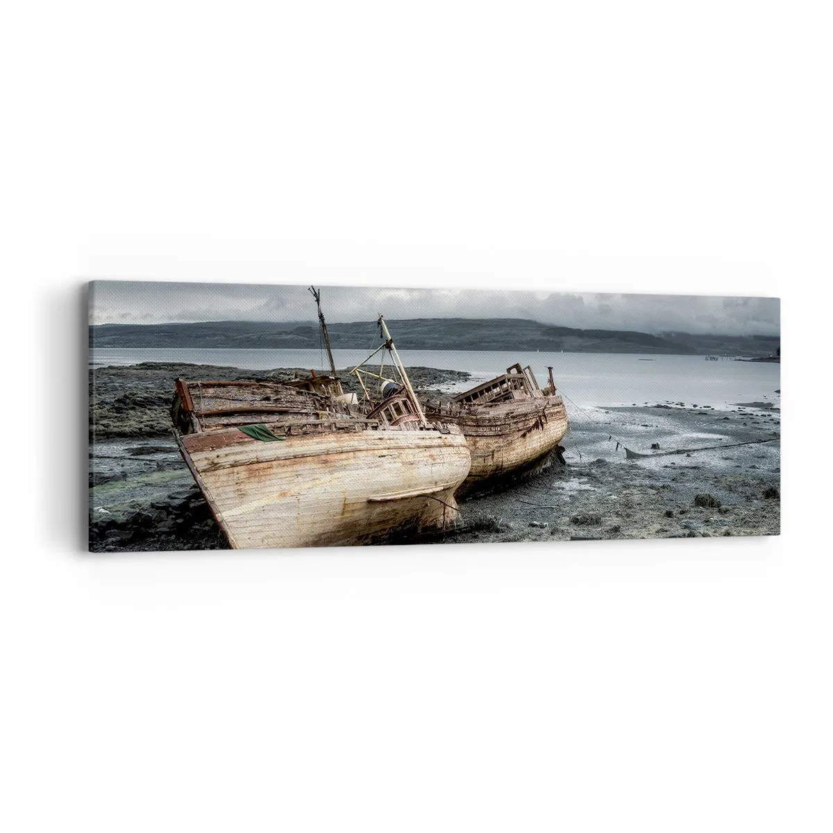 Obraz na plátně - „Na znamení důstojně splněných potíží“ - 90x30 cm