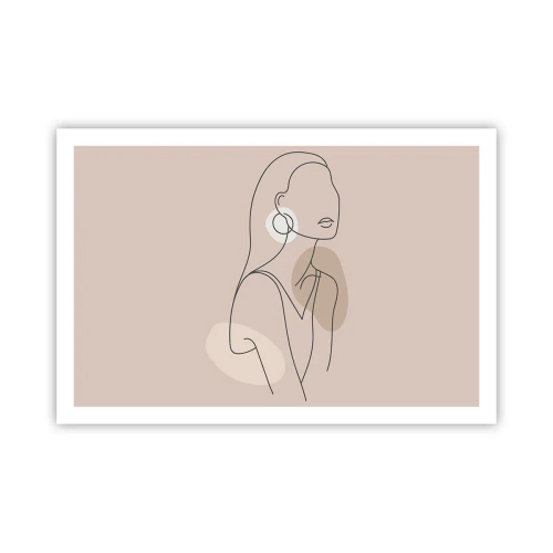 Plakát - Dívčí ikona - 91x61 cm