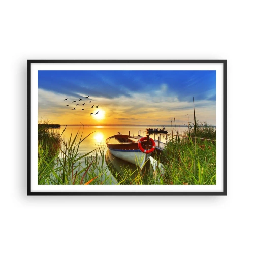 Plakát v černém rámu - Kormoráni už odlétají - 91x61 cm