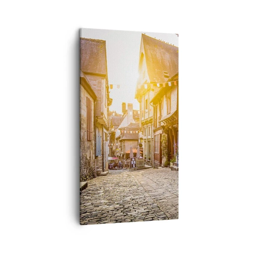 Obraz na plátně - Bílý duch městečka - 45x80 cm