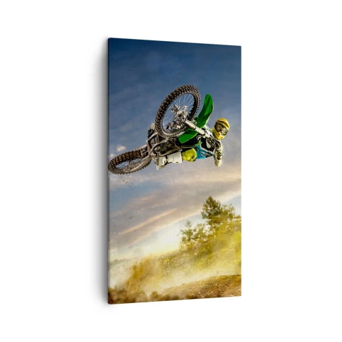 Obraz na plátně - Zapni emoce! - 45x80 cm