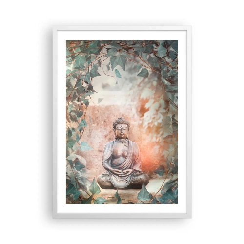 Plakát v bílém rámu - Radostná harmonie - 50x70 cm