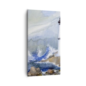 Obraz na plátně - Proti tmě a hromobití - 55x100 cm