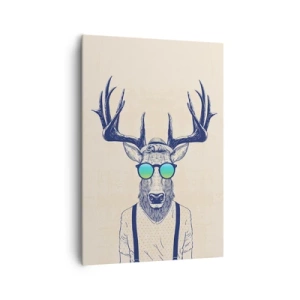 Obraz na plátně - A koho jsi čekal? - 70x100 cm