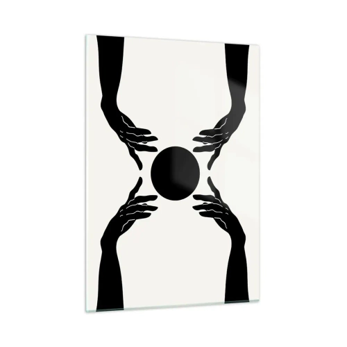 Obraz na skle - Tajné znamení - 50x70 cm