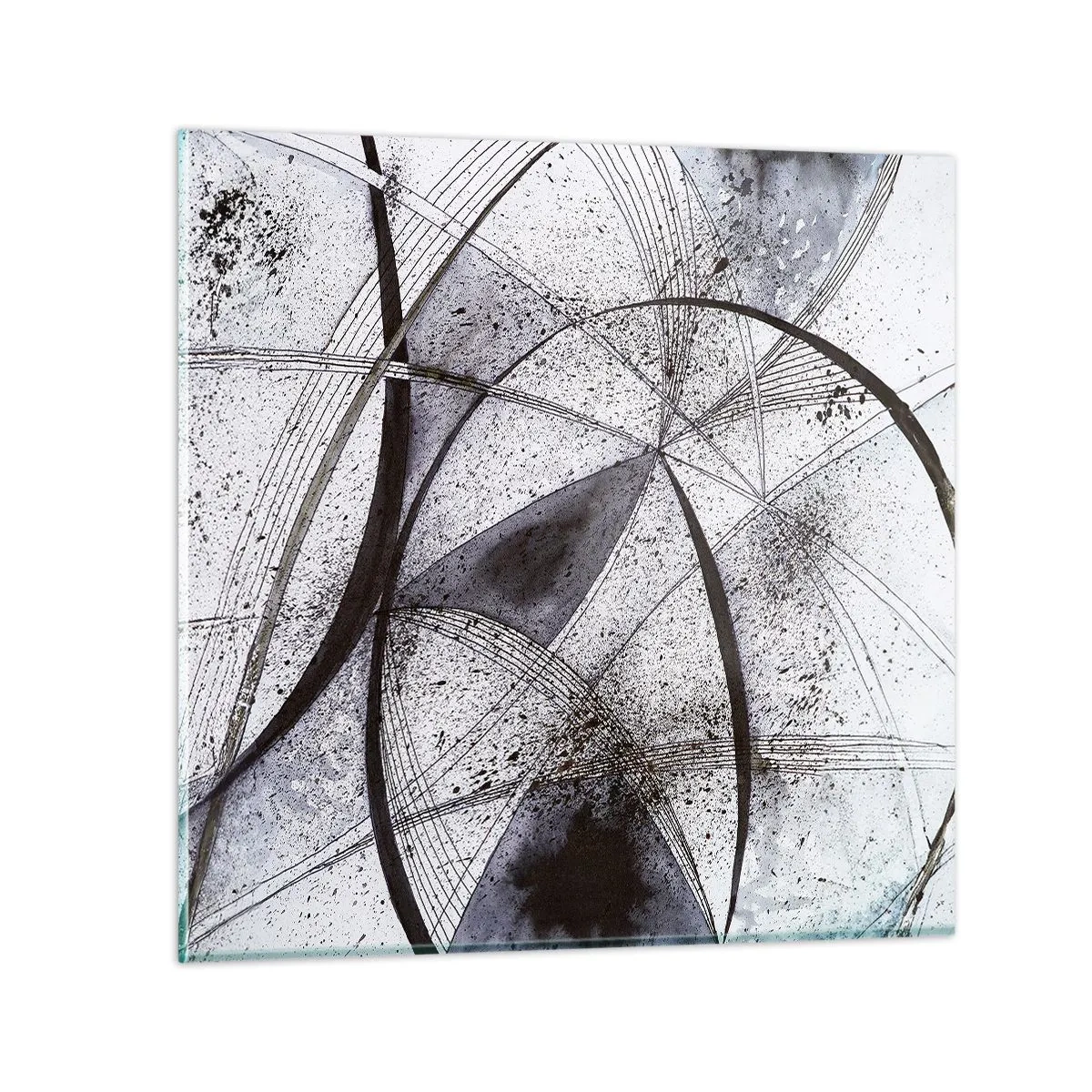 Obraz na skle - Futuristická fantazie - 50x50 cm