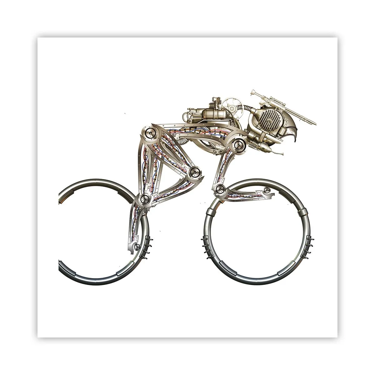 Plakát - Úžasný stroj - 50x50 cm