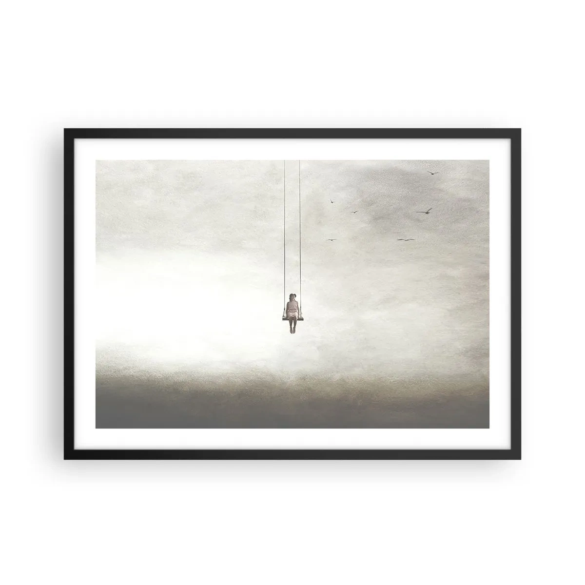 Plakát v černém rámu - Dítě v nás - 70x50 cm