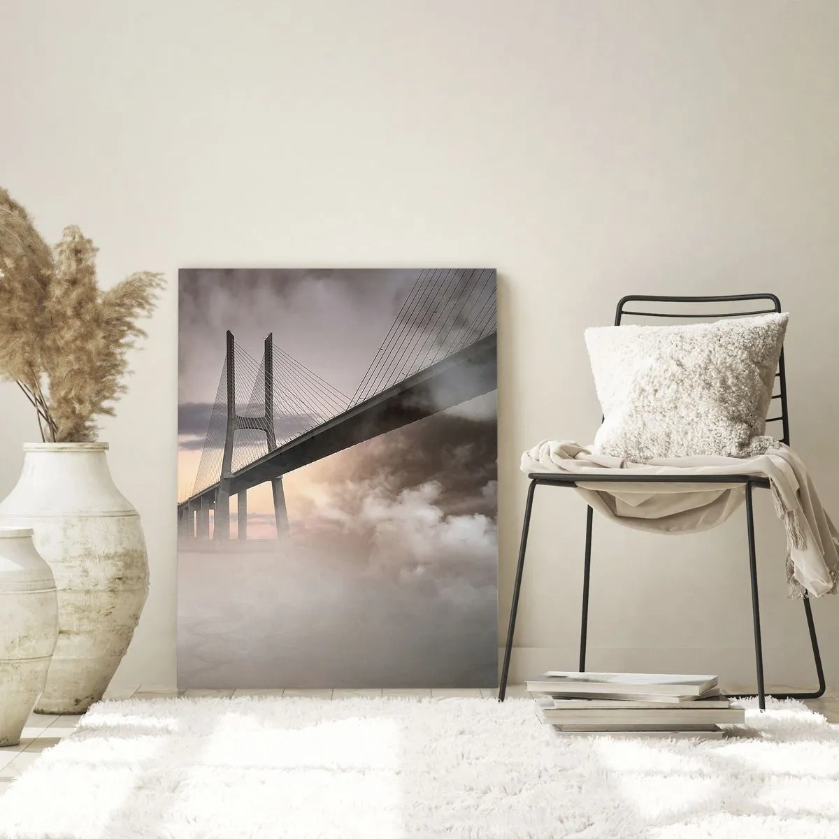 Obraz na skle - U řeky, která není - 70x100 cm