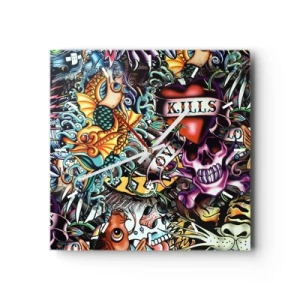 Nástěnné hodiny - Sen tatéra - 30x30 cm