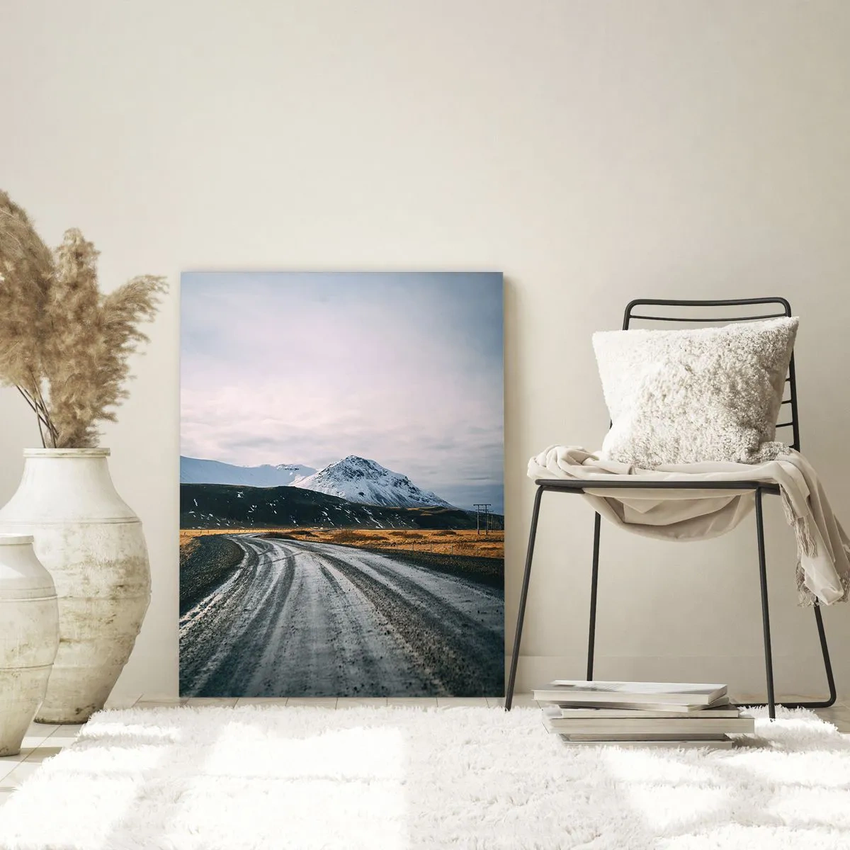 Obraz na skle - V islandském stylu - 50x70 cm