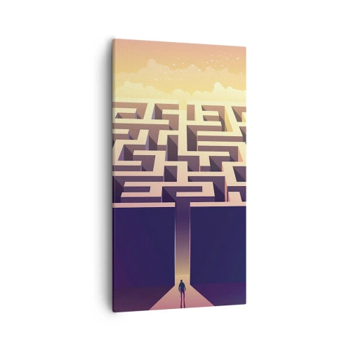 Obraz na plátně - Čas rozhodnutí - 55x100 cm