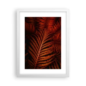 Plakát v bílém rámu - Žár života - 30x40 cm