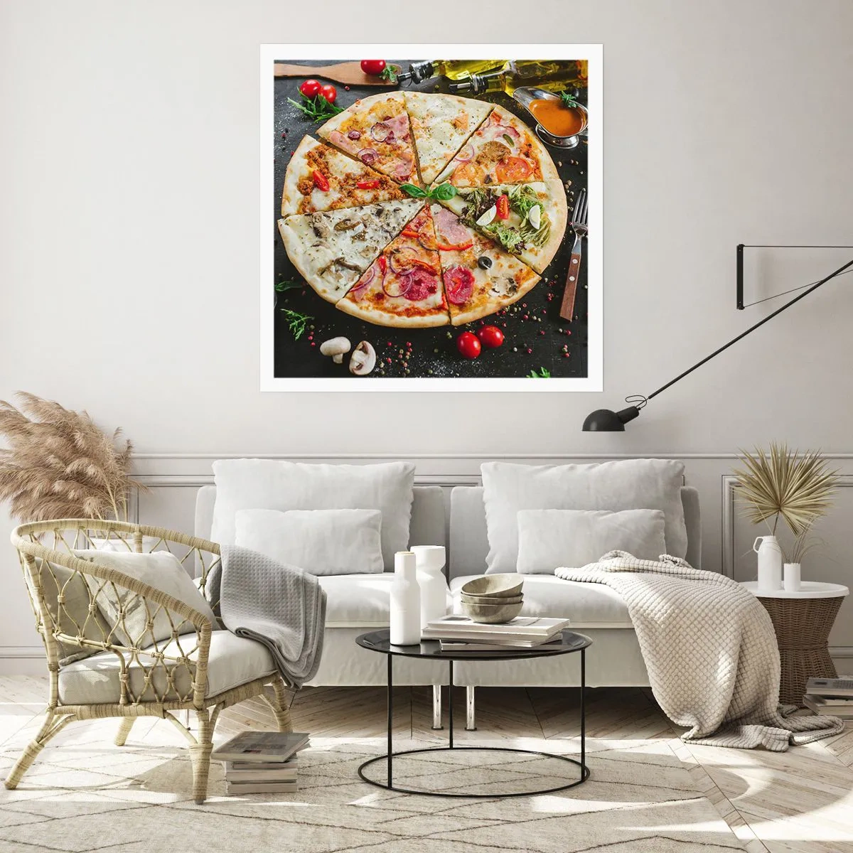 Plakát - Vějíř chutí - 60x60 cm