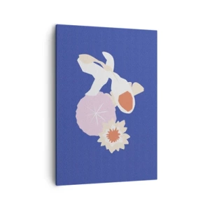 Obraz na plátně - Kompozice květů a poupat - 50x70 cm