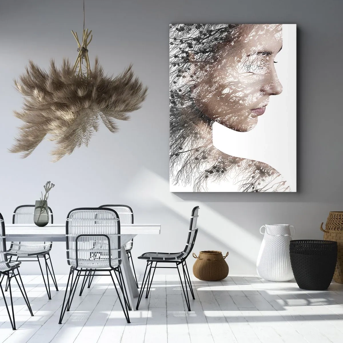 Obraz na plátně - Duch lesa - 80x120 cm