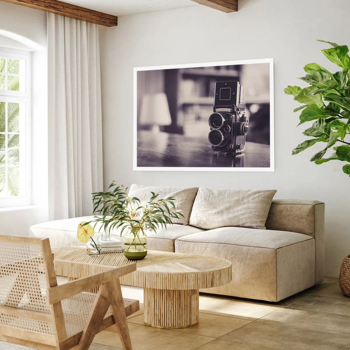 Plakát - Kouzlo staré fotografie - 100x70 cm