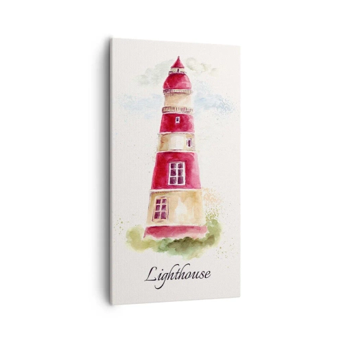 Obraz na plátně - Tady je vždy počasí - 55x100 cm