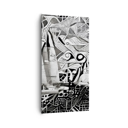 Obraz na plátně - Mezi vlnami - 65x120 cm