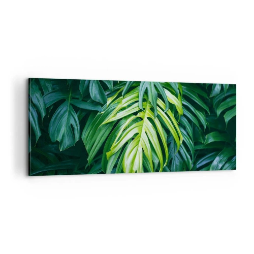 Obraz na plátně - Ponořit se do svěžesti - 100x40 cm