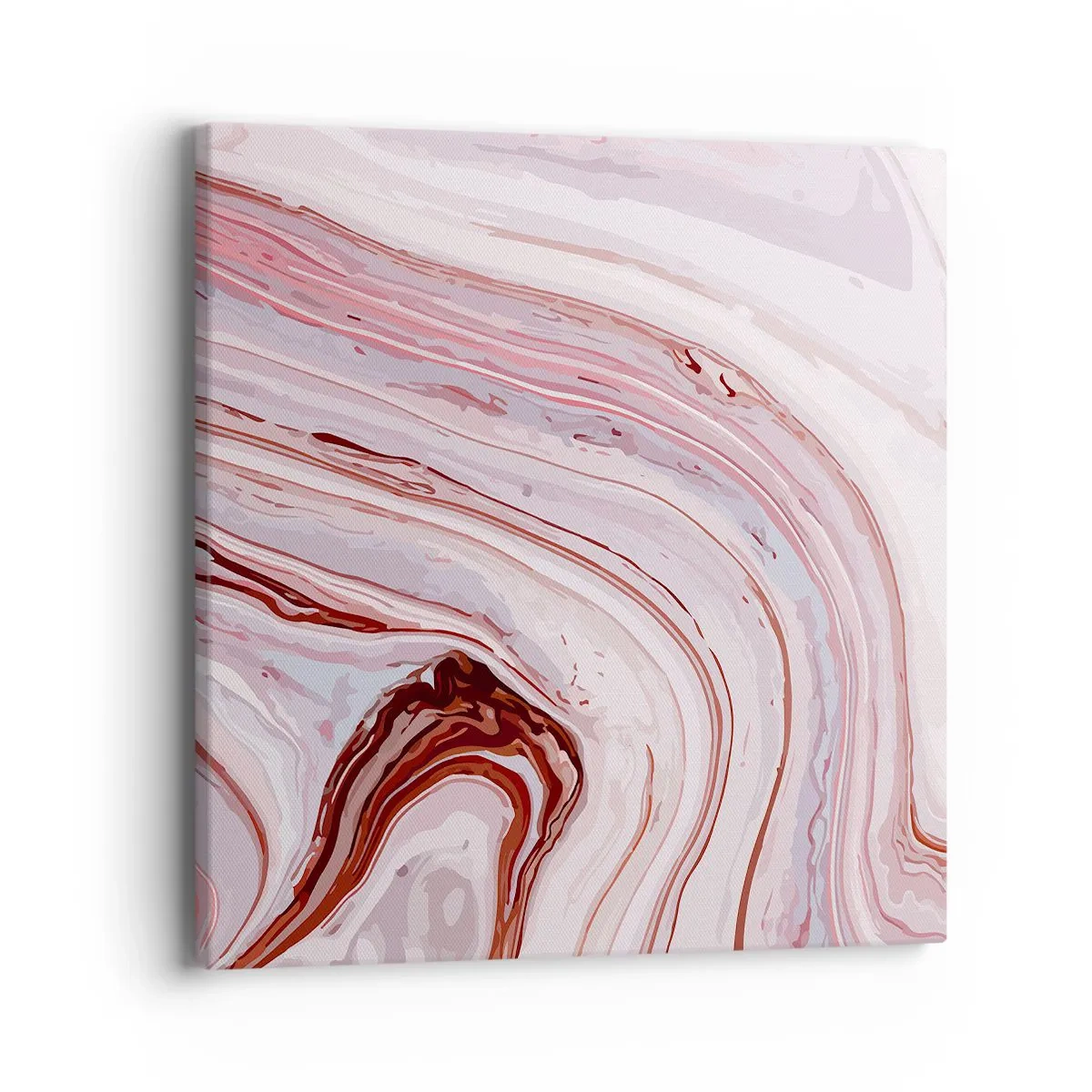 Obraz na plátně - Rovně, potom vpravo dolů - 40x40 cm