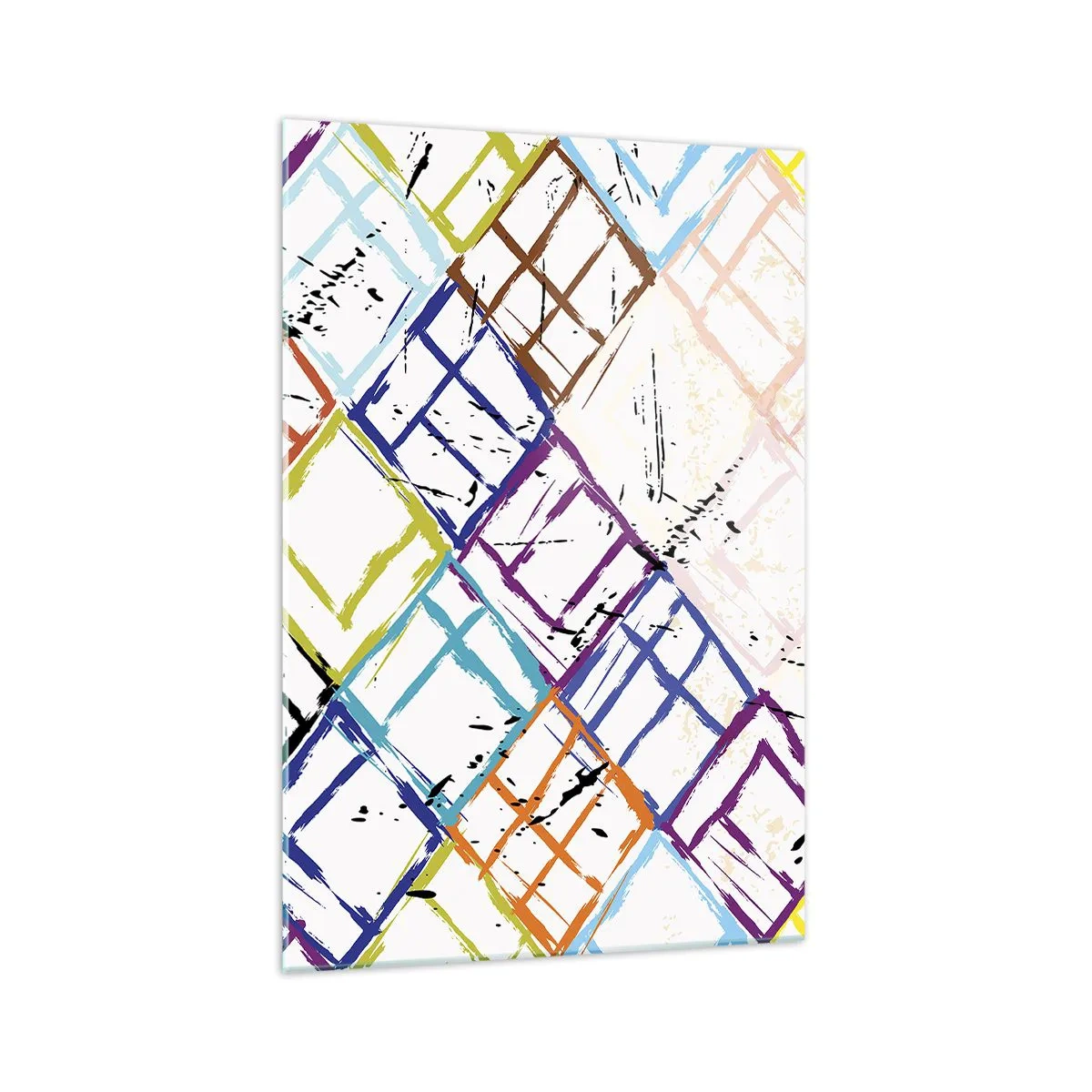 Obraz na skle - Buňky k pronájmu - 70x100 cm