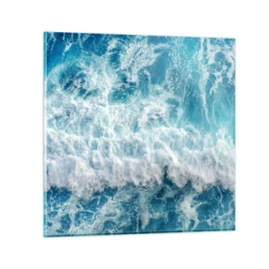 Obraz na skle - Radostně a skákavě - 60x60 cm