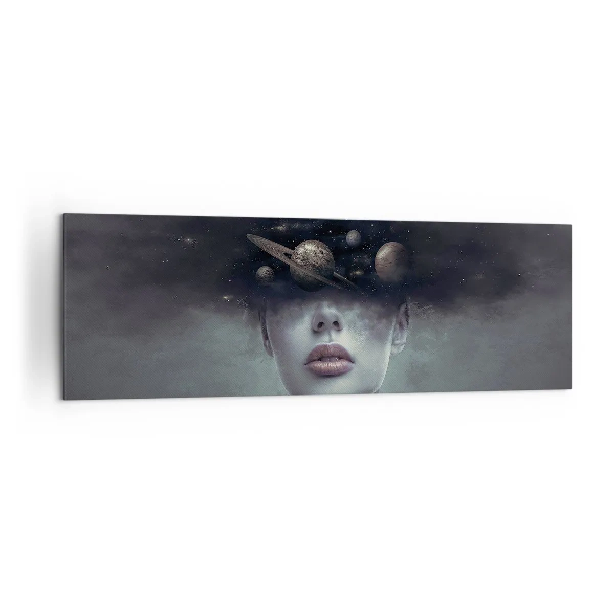 Obraz na plátně - A planety… - 160x50 cm