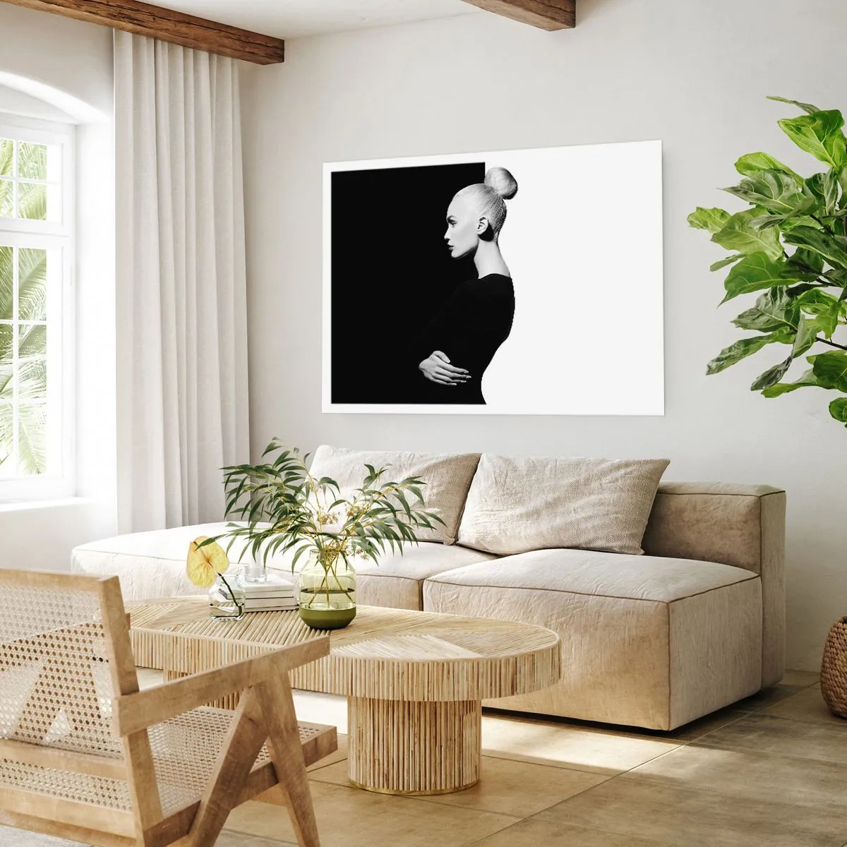 Plakát - Prostě žena - 100x70 cm