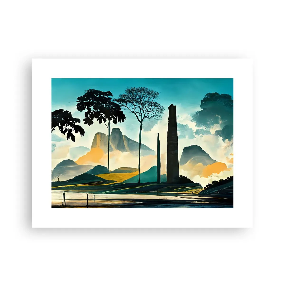 Plakát - Výš a výš - 40x30 cm