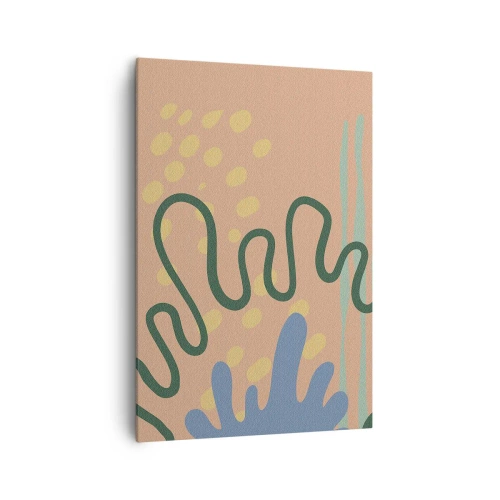 Obraz na plátně - Abstrakce: rozmanitost přírody - 70x100 cm